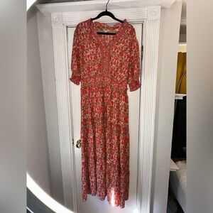 Max Studio London Floral Midi Dress - Size 2X